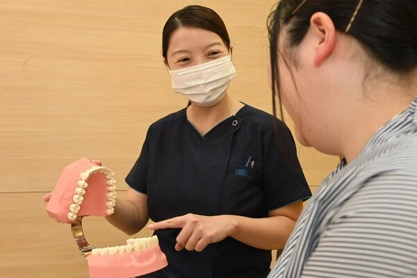 歯周病の検査結果と治療方針の説明