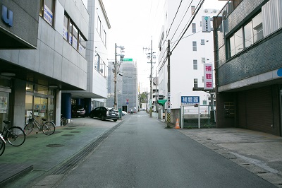 5.そのまま真っすぐ進みます